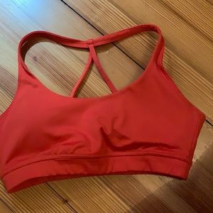 Reebok speed wick sports bra with removable pads